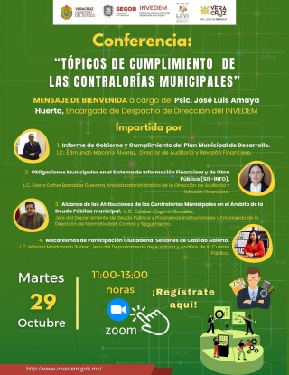 TCCM INVEDEM&CONGRESO Flyer